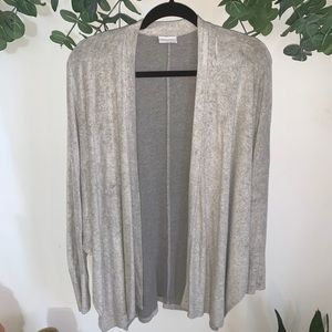 Project Social - Champagne - Velvet Cardigan